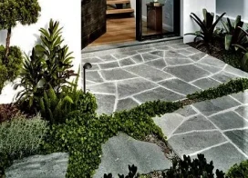 Midnight grey granite crazy paving pavers and tiles grey crazy paving outdoor pavers driveway pavers and tile